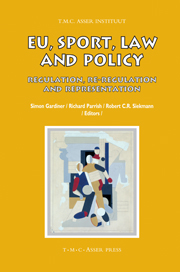 EU, Sport, Law and Policy - Regulation, Re-regulation and Representation